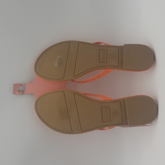 2109- Sam & Libby Women's Sandals Size 8 Orange Color NWT - Picture 5 of 9